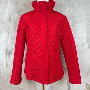 Kenneth Cole Reaction Quilted Duck Down Jacket Coat Wmn’s L